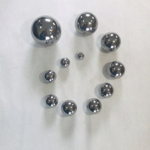 Billes d'acier en métal de HRc61 HRc67 pour des roulements à billes 44.56mm 1,754331&quot;