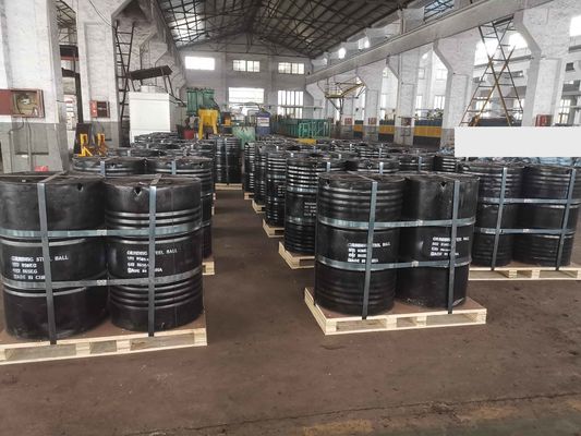 B3 71MnCr 60mm a forgé les boules de meulage pour l'industrie minière