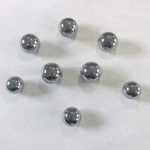 Roulement à billes de précision traité thermiquement SUJ2 grandes billes en acier solides G60 G100 82.5mm