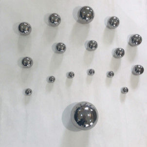 HRc52 - 62 22mm bille d'acier, billes de roulement en métal reflètent la surface polie