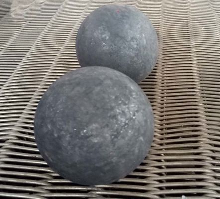 B6 a forgé la boule de meulage de meulage des médias 65HRC des billes d'acier 15mm